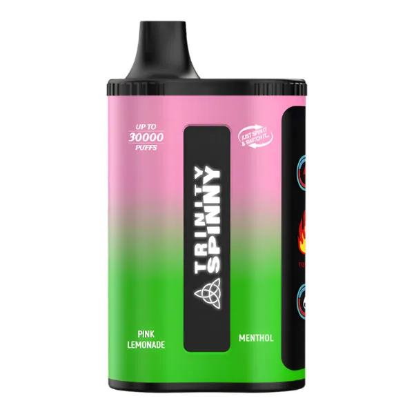 TRINITY SPINNY 30000 PUFFS DISP 5CT- PINK LEMONADE & MENTHOL